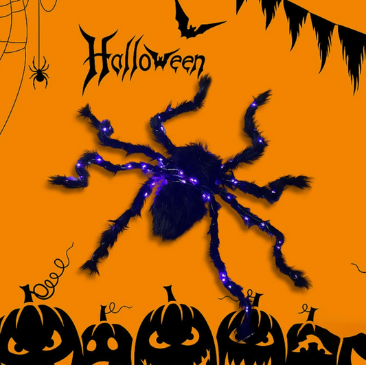 Halloween Spider Light Up Haunted House Prop Outdoor Indoor Party Decor